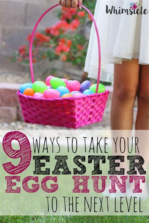 9 Ways To Take Your Easter Egg Hunt To The Next Level No Guilt Mom