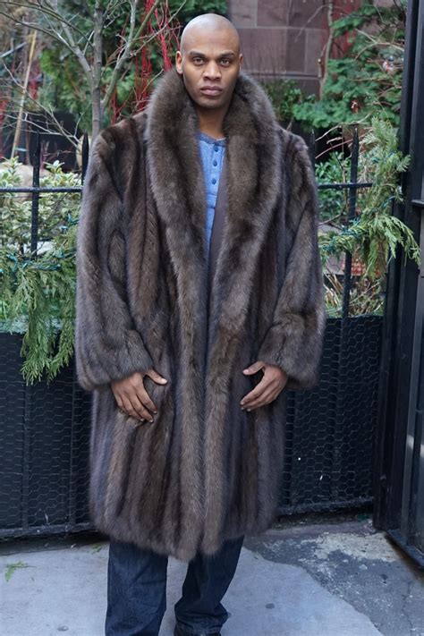 Mens Sable Fur Furs Marc Kaufman Furs