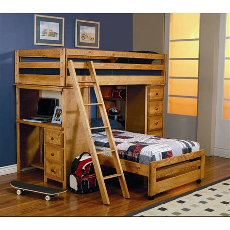 Bunk Beds With Desks Homesfeed