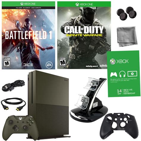 Microsoft Xbox One S 1tb Battlefield 1 Bundle With Cod Infinite