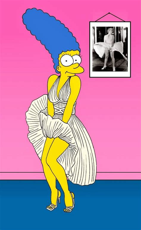Gallery Marge Simpson Models Iconic Dresses