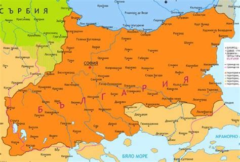 България - карта | Map