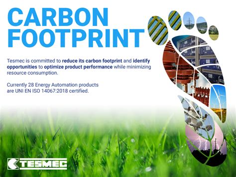 Carbon Footprint Certification Tesmec