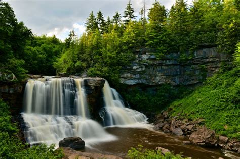 Located In Tucker County Wv Blackwater Falls State Park Features Many