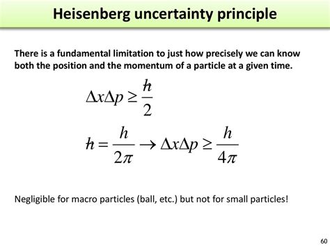 How To Use Heisenberg Uncertainty Principle