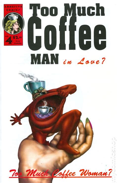 Too Much Coffee Man 1993 1st Printing Comic Books