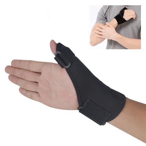 Buy Thumb Splint Adjustable Neoprene Hand Thumb Brace Stabilizer Guard