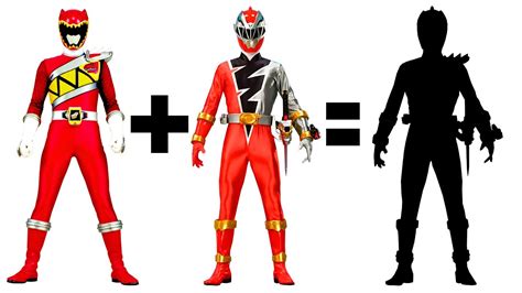 Red Ranger Dino Charge Fusion With Red Ranger Dino Fury Power Rangers