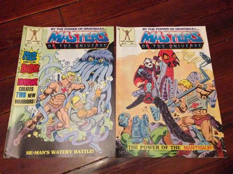 Comicsvalue Masters Of The Universe Adventure Magazine 31 32 He