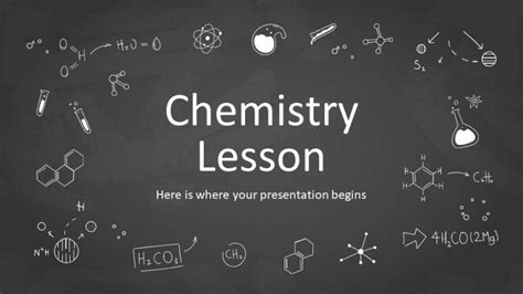 Chemistry Lesson Powerpoint Template Greatppt