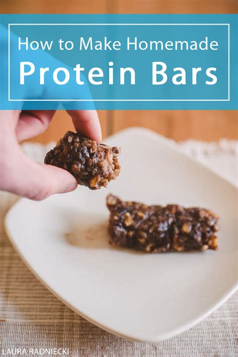How To Make Healthy Homemade Protein Bars Recipe