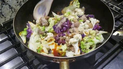 Delicious, the only adjustment i made was to utilize. Cauliflower Stir Fry - YouTube