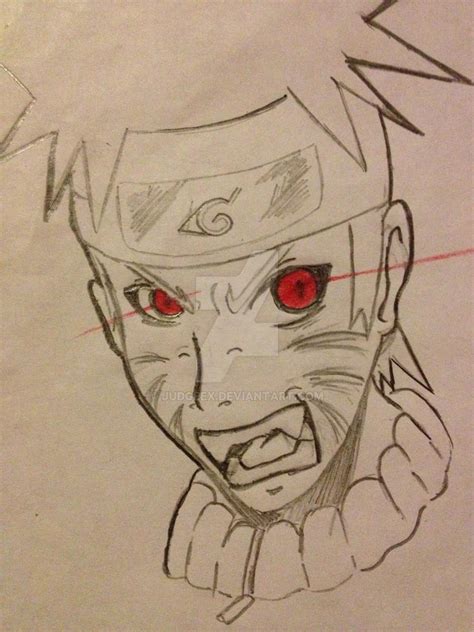 Naruto Red Eyes Fox By Judgeex On Deviantart