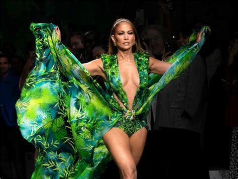 Smoke Show Alert At 50 Jennifer Lopez Closes For Versace In Her Famous