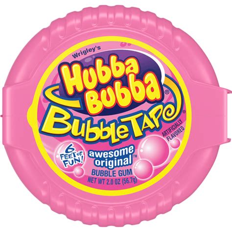 Hubba Bubba Original Bubble Gum Tape 2 Oz Chewing Gum Phillips Iga