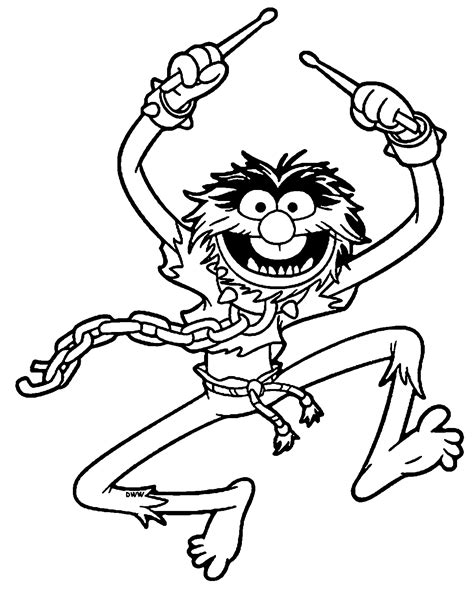 Comes with mini 2 transfer of same image if you want to do a practice first, and. The Muppets Coloring Pages | Baby coloring pages, Animal ...