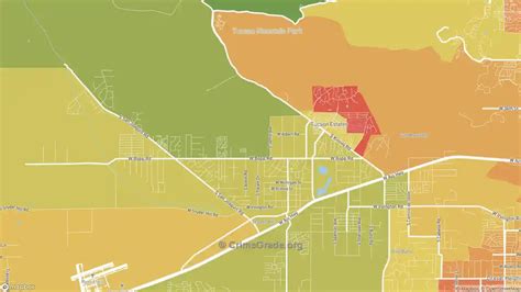 The Safest And Most Dangerous Places In Tucson Estates Az Crime Maps