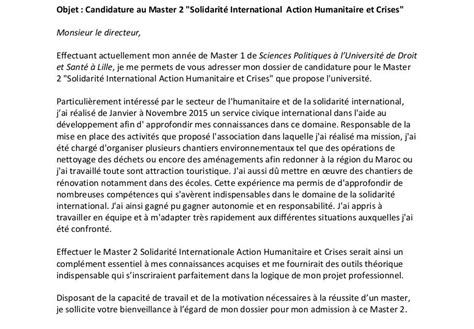 International review of the red cross revue internationale de la. Lettre De Motivation Master 2 Fle - Kata Baca k
