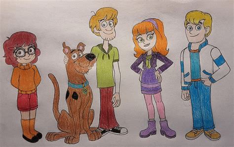 The Scooby Doo Gang V2 By Jebens1 On Deviantart