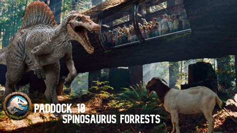 Jurassic World Paddock 10 Spinosaurus Forrests By Kongzilla978 On Deviantart