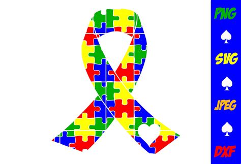 Autism Svgpng Autism Ribbon Svg Autism Puzzle Pieces Svg Puzzle Pieces