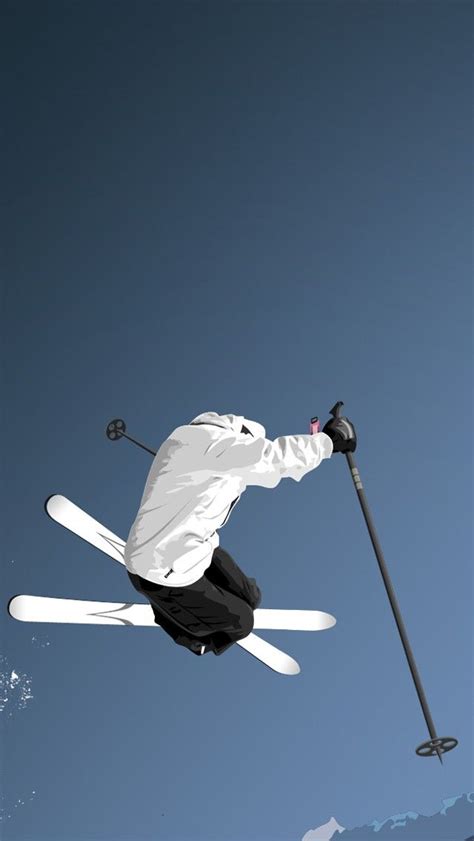 Download Olympic Games Style Ski Ios Iphone X Wallpaper By Thomasg47