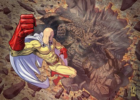 Download Saitama One Punch Man Anime One Punch Man HD Wallpaper By ANDREY GORKOVENKO