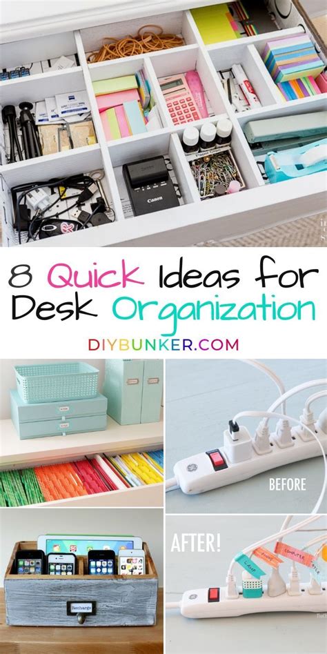 18 desk organization ideas that'll make doing work less of a chore. Desk Organization Ideas for an Efficient Office Space ...