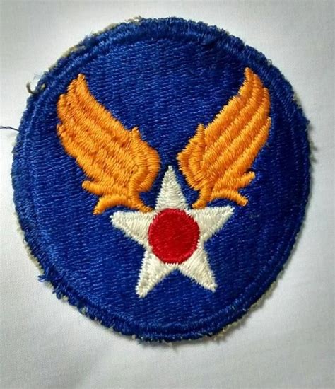 Wwii Us Army Air Force Embroidered Patch Ssi Shoulder Sleeve Etsy