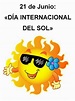 Día Internacional del Sol: Imágenes y frases para el 21 de junio ...