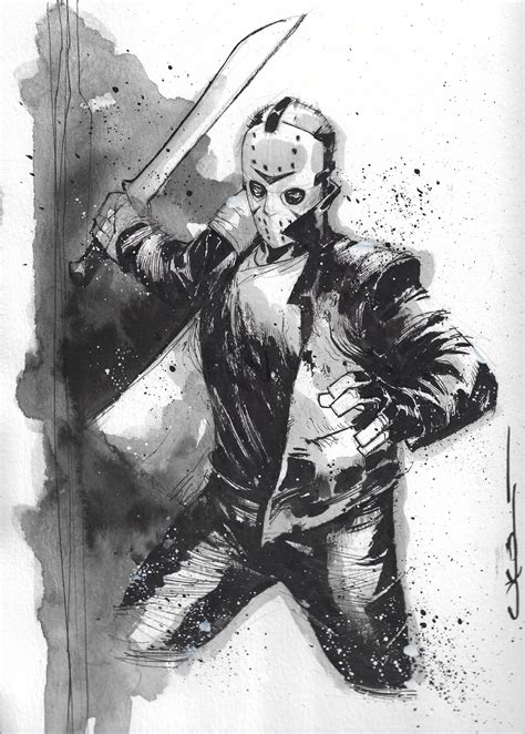 Jason Voorhees In Billy Henson S Friday The Th Art Commissions