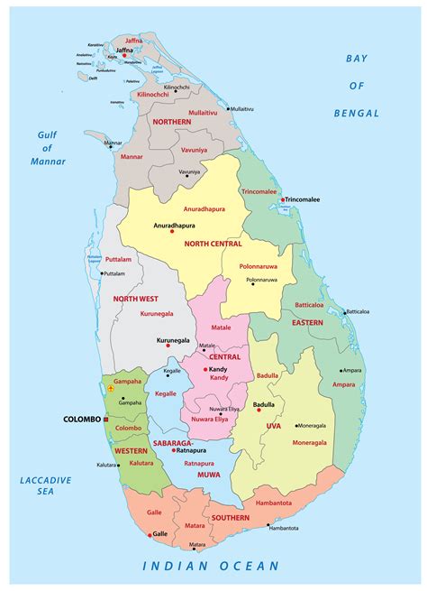 Sri Lanka Maps And Facts World Atlas