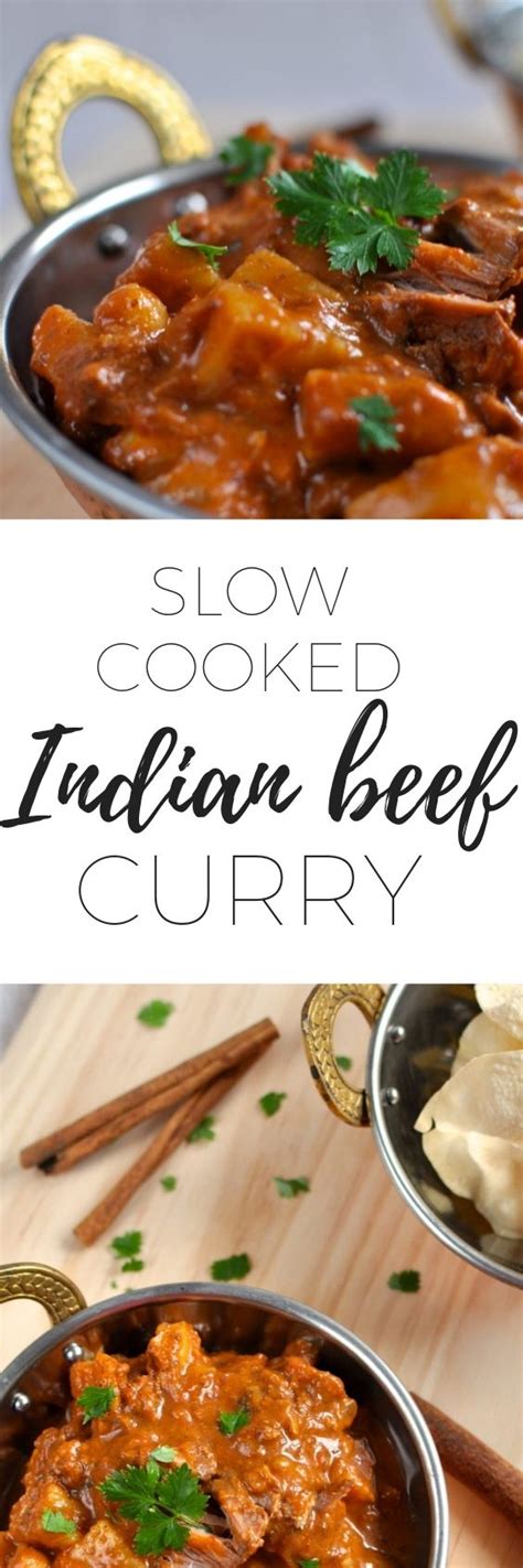 Slow Cooked Indian Beef Curry Claire K Creations Recipe Beef