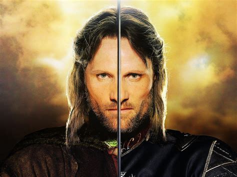 Viggo Mortensen Aragon Lord Of The Rings Aragorn In The Return Of The