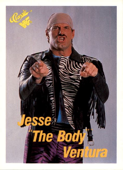 1990 Classic Wwf 53 Jesse The Body Ventura Nm Mt