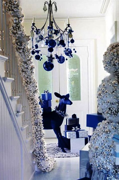 30 White And Blue Christmas Decorations Ideas Decoration Love
