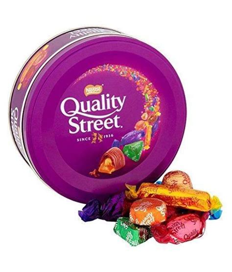 NESTLE QUALITY STREET Chocolate Tin 240 gm: Buy NESTLE QUALITY STREET ...