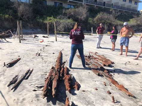 Dune Erosion Reveals New Shipwreck At Crescent Beach The Ponte Vedra Recorder