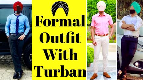 Matching Pant Shirt With Turban Outfit Ideas Turban Outfit Ideas