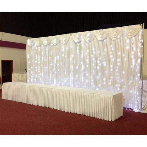 Led Star Curtain Led Curtain Wedding Backdrop Wedding Decoration