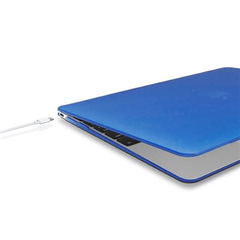 Frosted Hard Case For Apple Macbook 12 Inch Dark Blue