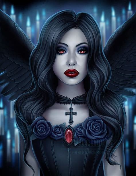 Dark Guardian By Enamorte Dark Gothic Art Beautiful Dark Art