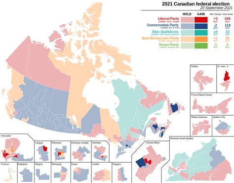 2021 Canadian Federal Election Detailed Pedia