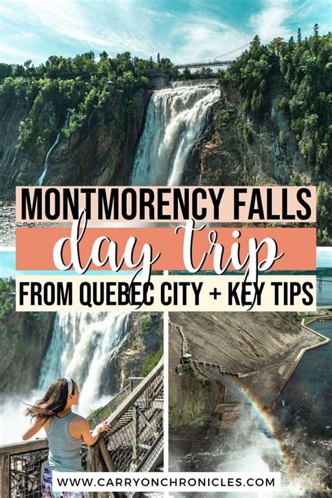 Plan The Perfect Day Trip From Quebec City To Montmorency Falls