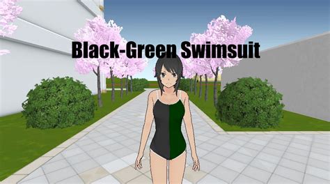 Black Green Swimsuit At Yandere Simulator Nexus Mods And Community