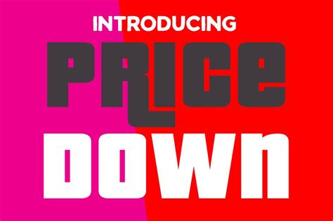 Pricedown Font By Typodermic · Creative Fabrica In 2021 Free