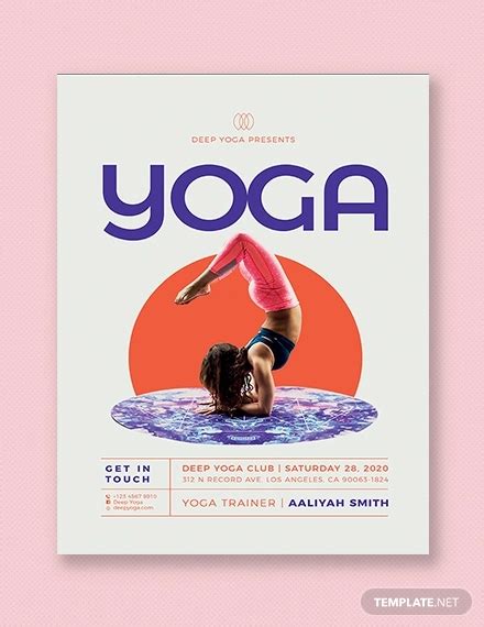 21 motivational yoga flyer designs word psd ai eps vector formats design trends