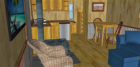 22×24 cabin loft assembly plans with 3d building layout. Sweatsville: 12' x 24' Lofted Barn Cabin in SketchUp
