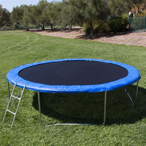 Tebru Indoor Trampoline 12inch Outdoor Large Round Trampoline Jump