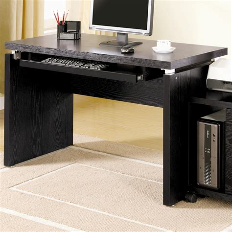 Coaster Peel Computer Desk With Keyboard Tray Value City Furniture